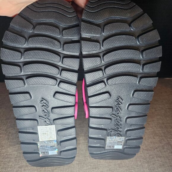 Skechers Black Women's Foamies Arch Fit Footsteps Stardust Clog Size 7.5 New - Picture 7 of 11